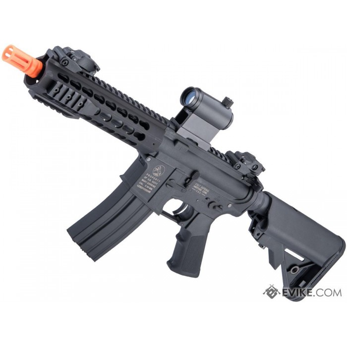Cybergun Licensed Colt Sportsline M4 AEG Rifle w/ G3 Micro-Switch Gearbox (Model: Keymod 8" / Black)