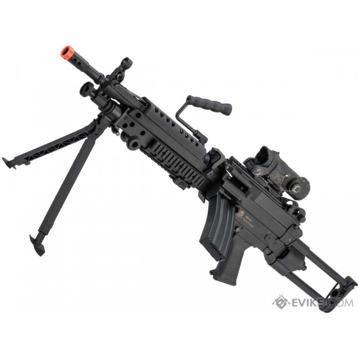Cybergun FN Licensed M249 MINIMI "Featherweight" Airsoft Machine Gun (Model: Para)