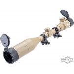 Matrix 3-12x50 Illuminated Reticle Sniper Scope w/ Mounting Rings