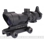 Element 4x32 Rifle Scope with Integrated Iron Sight & Picatinny Mount 
